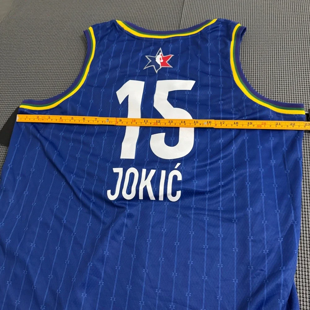 Jordan Nikola Jokic 15 2020 NBA All-Star Chicago Blue Swingman XL NWT